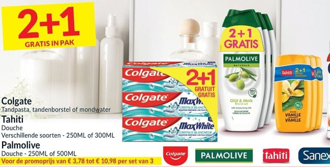 Colgate Tandpasta Tahiti Palmolive Promotie Bij Intermarch