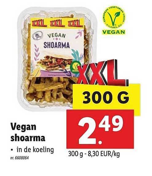 Vegan Shoarma G Promotie Bij Lidl