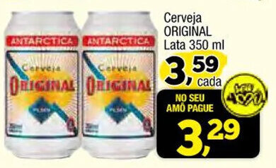 Cerveja Original Lata Ml Oferta Na Amarelinha Supermercados