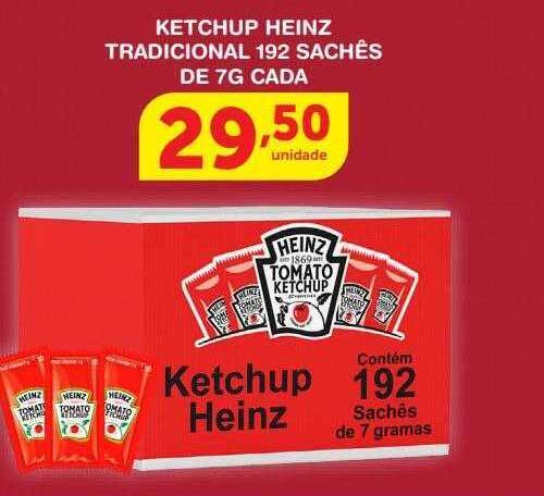 Ketchup Heinz Tradicional Sach S De G Cada Oferta Na Rold O