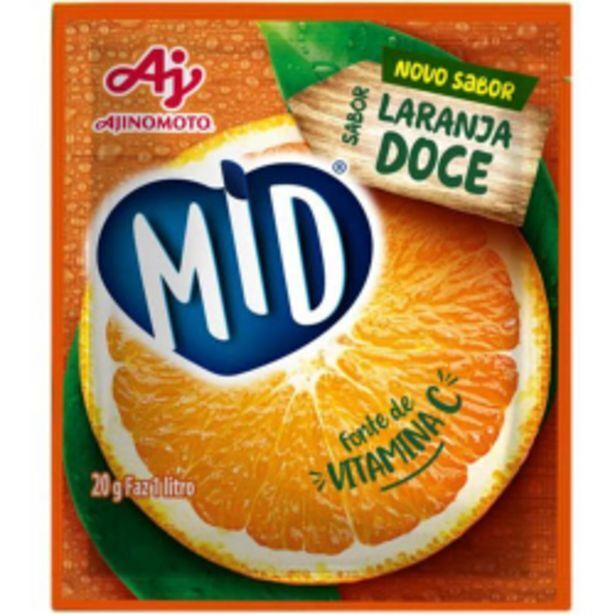 Refresco em pó mid laranja doce 20g oferta na Veran Supermercados