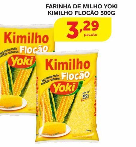 Farinha De Milho Yoki Kimilho Floc O G Oferta Na Rold O