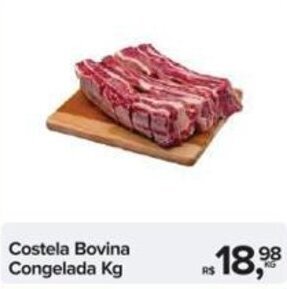 Costela Bovina Congelada Kg Oferta Na Super Bom