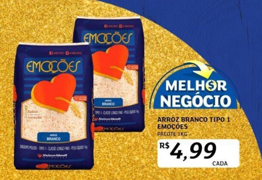 Arroz Branco Tipo Emo Es Pacote Kg Oferta Na Assa Atacadista