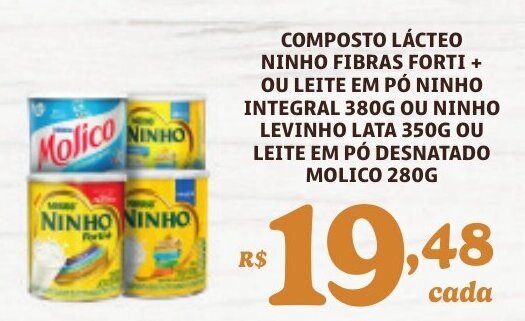 Composto L Cteo Ninho Fibras Forti Ou Leite Em P Ninho Integral G