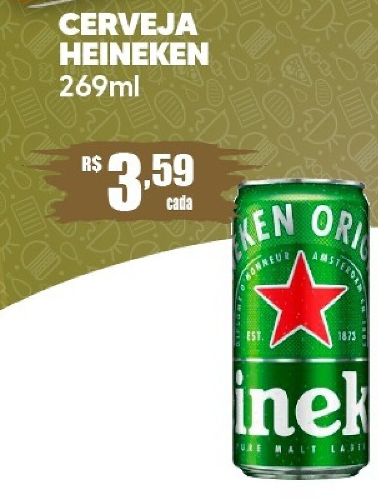 Cerveja Heineken Ml Oferta Na Supermercado Precito