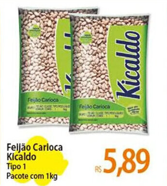 Felj O Carioca Kicaldo Tipo Pacote Kg Oferta Na Atacad O