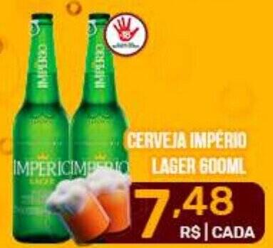 Cerveja Imperio Lager Ml Oferta Na Iquegami Supermercados