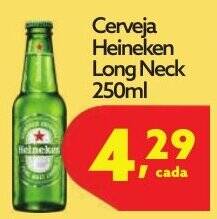 Cerveja Heineken Long Neck 250ml Oferta Na Supermercado Vitorino