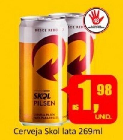 Cerveja Skol Lata Ml Oferta Na Atacado M Ximo