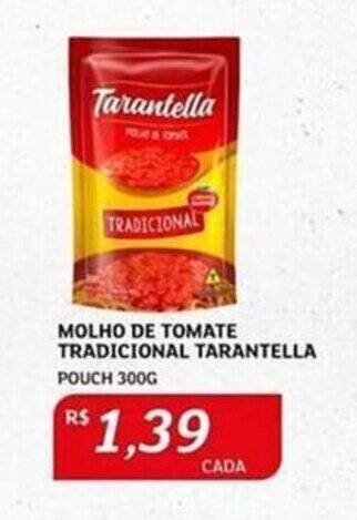 Molho De Tomate Tradicional Tarantella Pouch G Oferta Na Assa