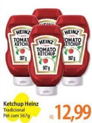 Ketchup Heinz Tradicional Pet G Oferta Na Atacad O