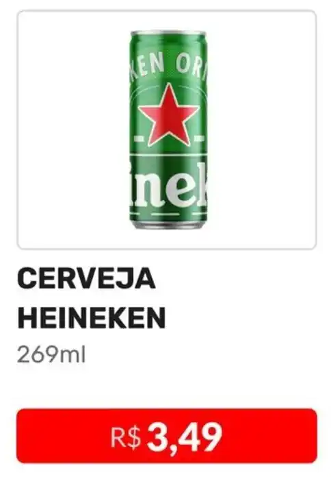 CERVEJA HEINEKEN 269ml Oferta Na Higa Atacado