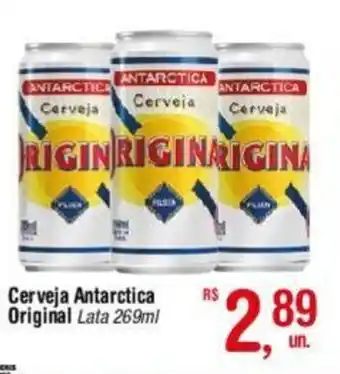 Cerveja Antarctica Original Lata 269ml Oferta Na Fort Atacadista