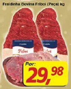 Fraldinha Bovina Friboi A Vacuo Peca Kg Oferta Na Supermercados