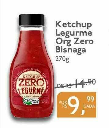 Ketchup Legurme Org Zero Bisnaga Oferta Na Perini