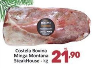 Costela Bovina Minga Montana SteakHouse 1kg Oferta Na Supermercados Jau