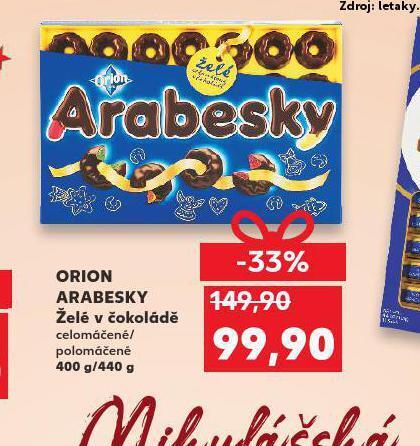 Orion arabesky nabídka v Kaufland