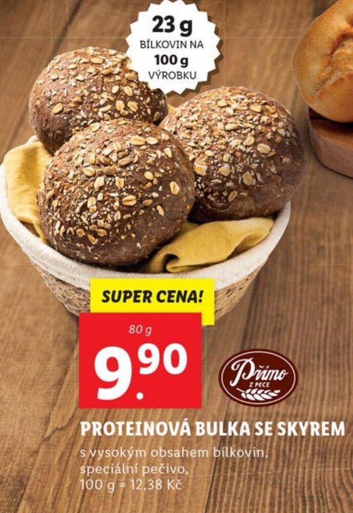 Proteinov Bulka Se Skyrem Nab Dky V Lidl