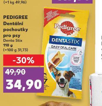 Pedigree dentální pochoutky pro psy nabídky v Kaufland