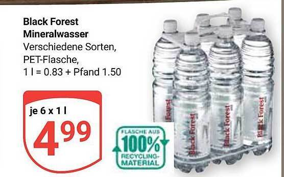 Black Forest Mineralwasser Angebot Bei Globus