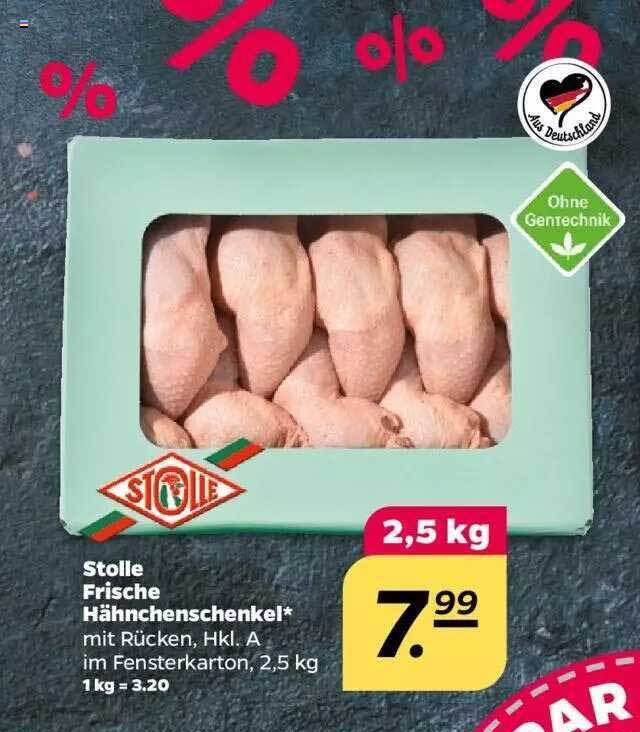 Stolle Hähnchenschenkel Angebot bei NETTO