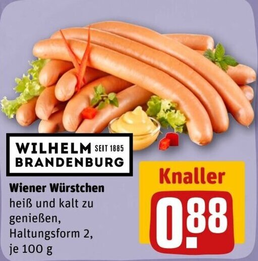 Wilhelm Brandenburg Wiener Wurstchen G Angebot Bei Rewe