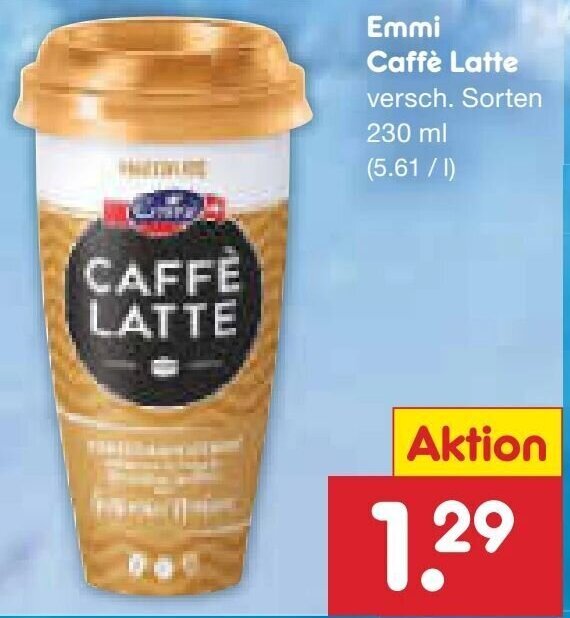 Emmi Caff Latte Ml Angebot Bei Netto Marken Discount