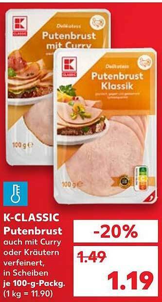 K Classic Putenbrust Angebot Bei Kaufland