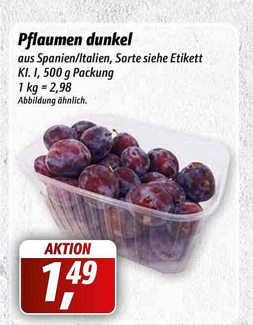 Pflaumen Dunkel Angebot Bei Simmel