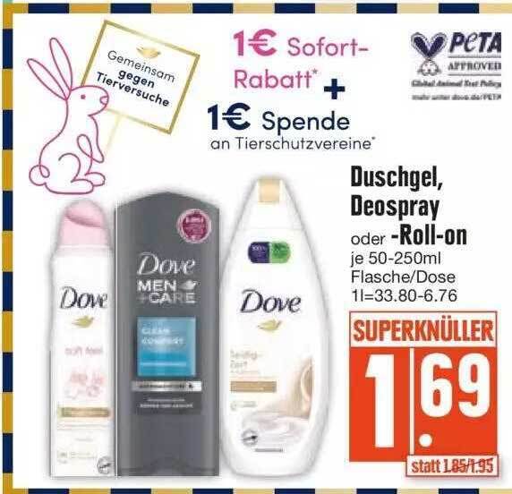 Duschgel Deospray Oder Roll On Angebot Bei Edeka