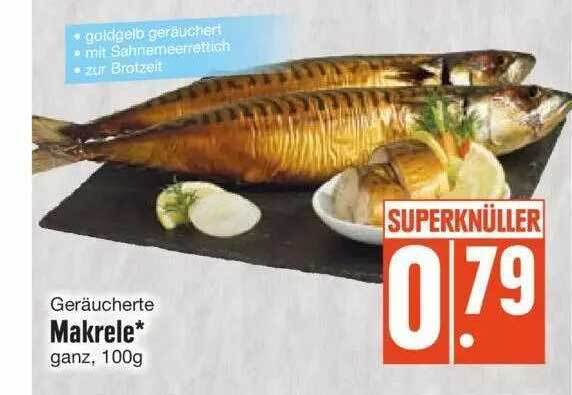 Ger Ucherte Makrele Angebot Bei Edeka