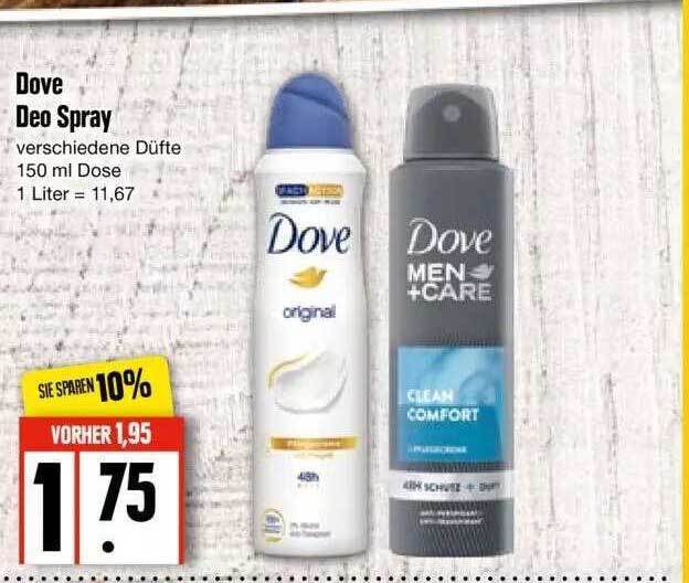 Dove Deo Spray Angebot Bei Edeka