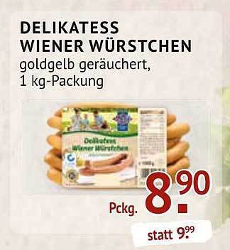 Delikatess wiener würstchen Angebot bei Wolf Wurst