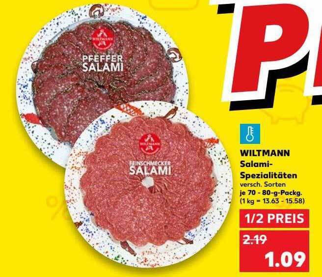 Wiltmann salami spezialitäten Angebot bei Kaufland