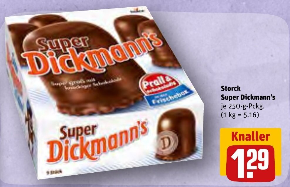 Storck Super Dickmann S G Pckg Angebot Bei Rewe