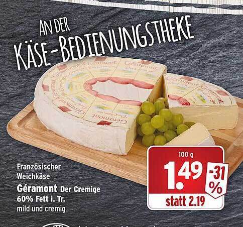 G Ramont Der Cremige Fett Angebot Bei Wasgau