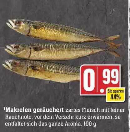 Makrelen Ger Uchert Angebot Bei Edeka