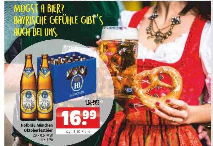 Hofbräu münchen oktoberfestbier Angebot bei Getränkehaus