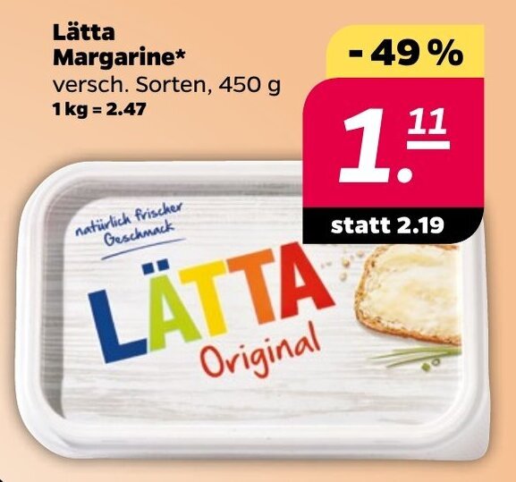 L Tta Margarine G Angebot Bei Netto