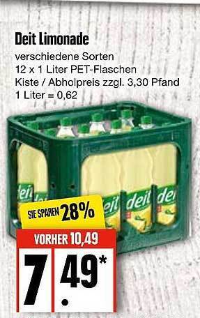 Deit Limonade Angebot Bei Edeka