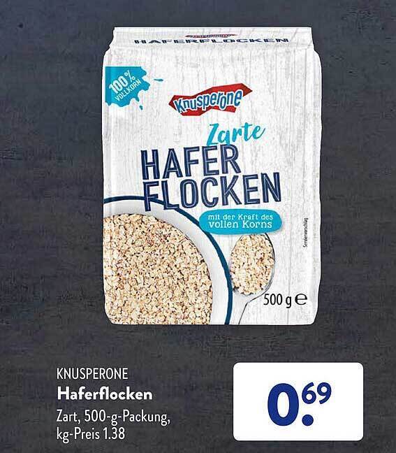 Knusperone Haferflocken Angebot Bei Aldi S D