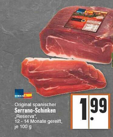 Serrano Schinken Edeka Angebot Bei E Center