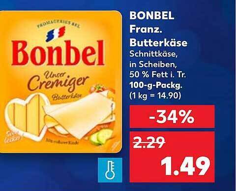 Bonbel Butterk Se Angebot Bei Kaufland