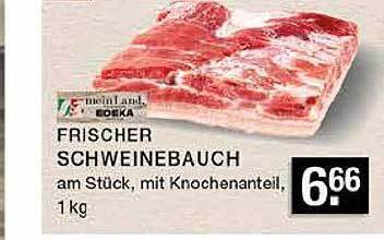 Meinland Edeka Frischer Schweinebauch Angebot Bei Edeka Zurheide