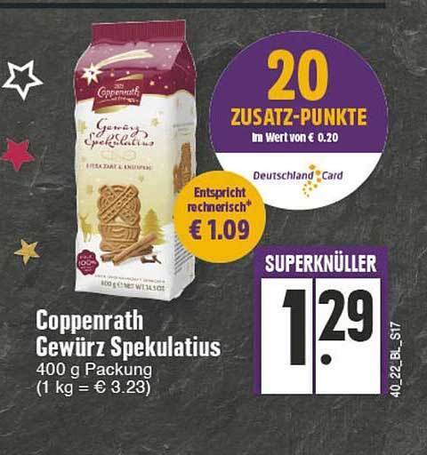 Coppenrath Gew Rz Spekulatius Angebot Bei Edeka