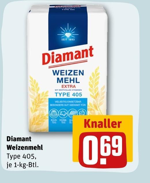 Diamant Weizenmehl Angebot Bei REWE