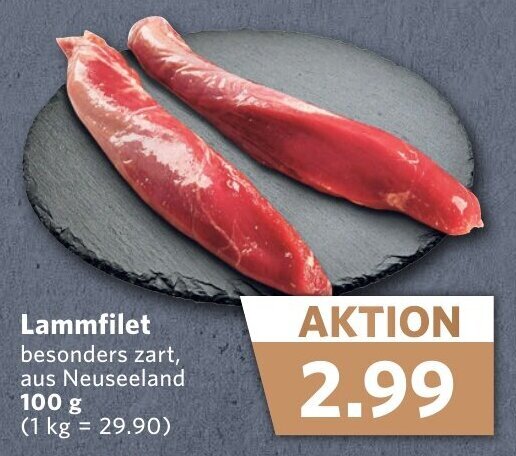 Lammfilet 100 G Angebot Bei Combi