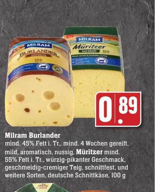 Milram Burlander Angebot Bei Scheck In Center