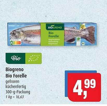 Biogreno Bio Forelle Angebot Bei Markant Markt